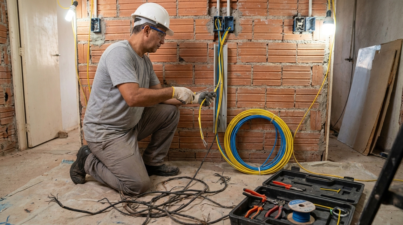 Adequação de Fiação em Teresina‑PI