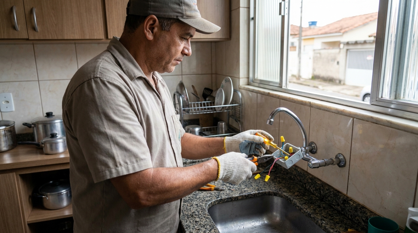Adequação de Ponto Elétrico em Teresina‑PI